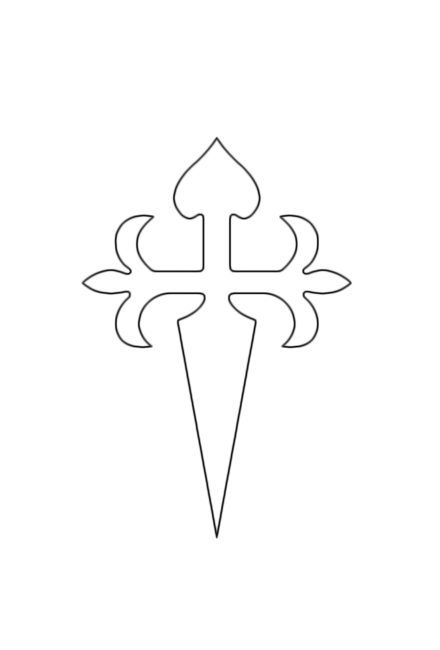 Spaanse amandeltaart kruis