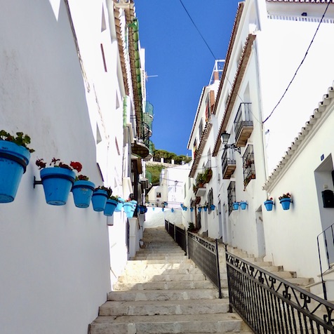 Das weiße Dorf Mijas in Andalusien