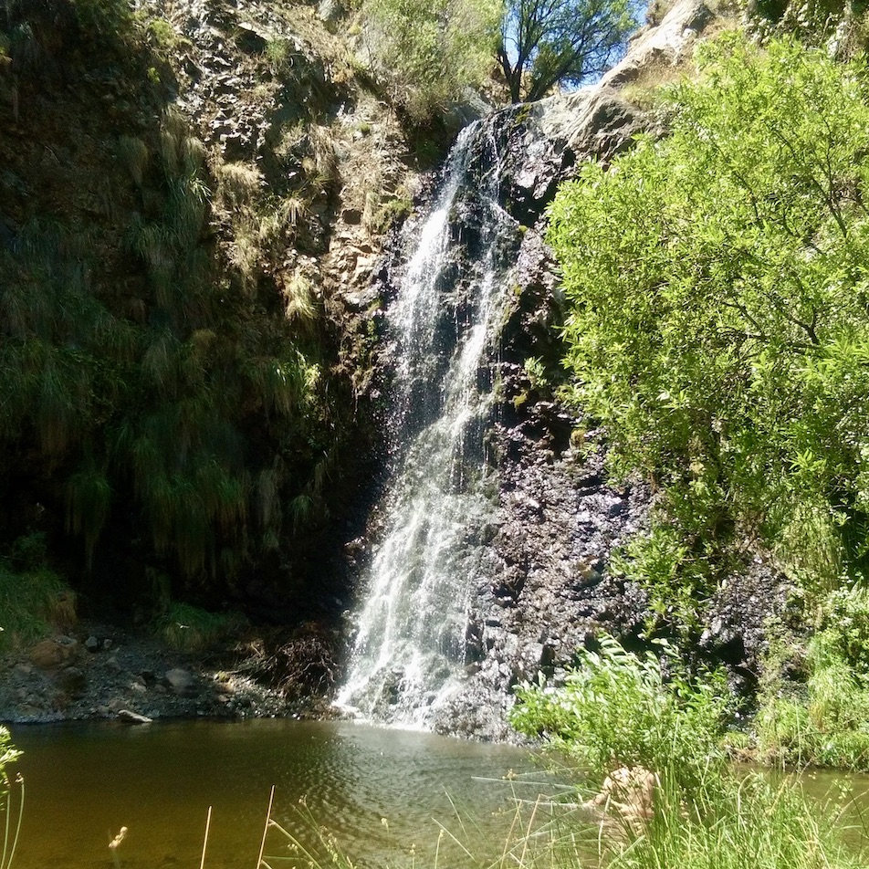 Waterfall in the Sierra de las Nieves