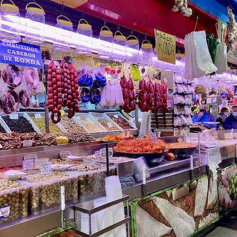 markthallen van Málaga