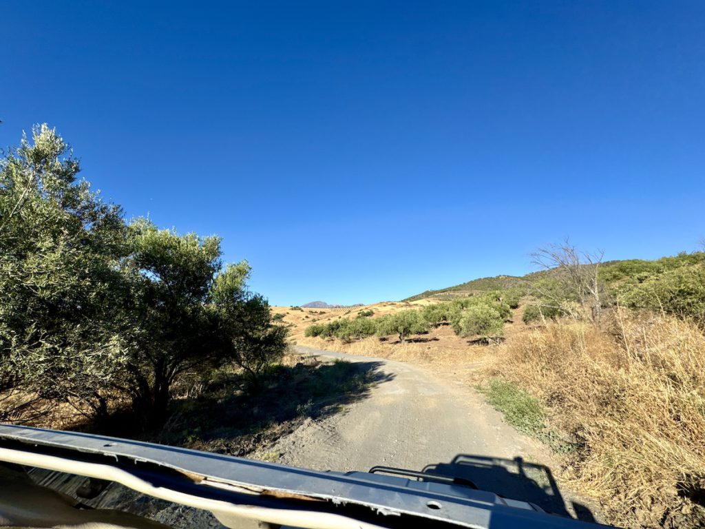 on the way of the jeep tour